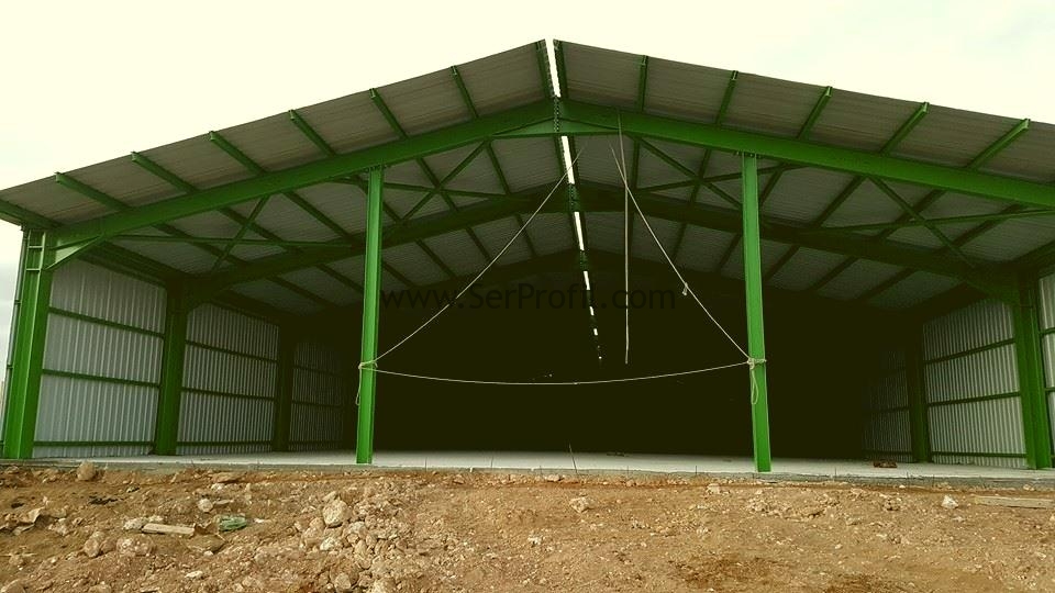 100 Büyükbaş Hayvan Ahır Projesi Proje Çizim ve İnşaat Fiyatları
