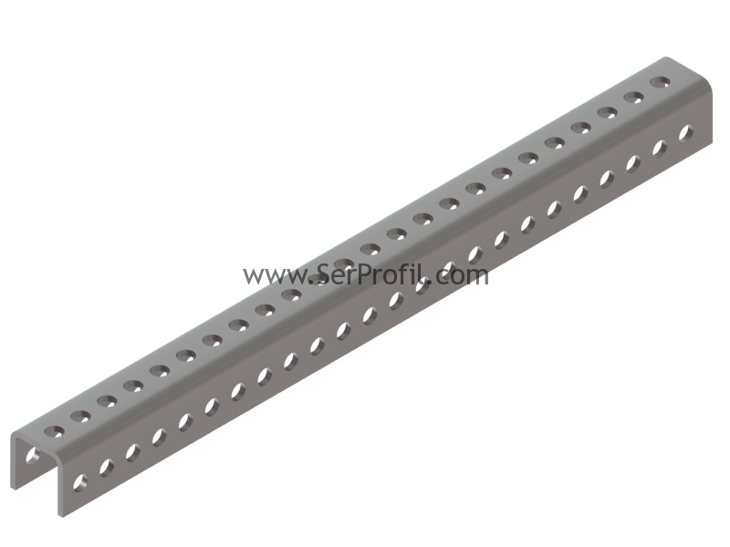 Galvanizli Delikli Ebatlanmış U / C / Sigma / M Profil Fiyatları