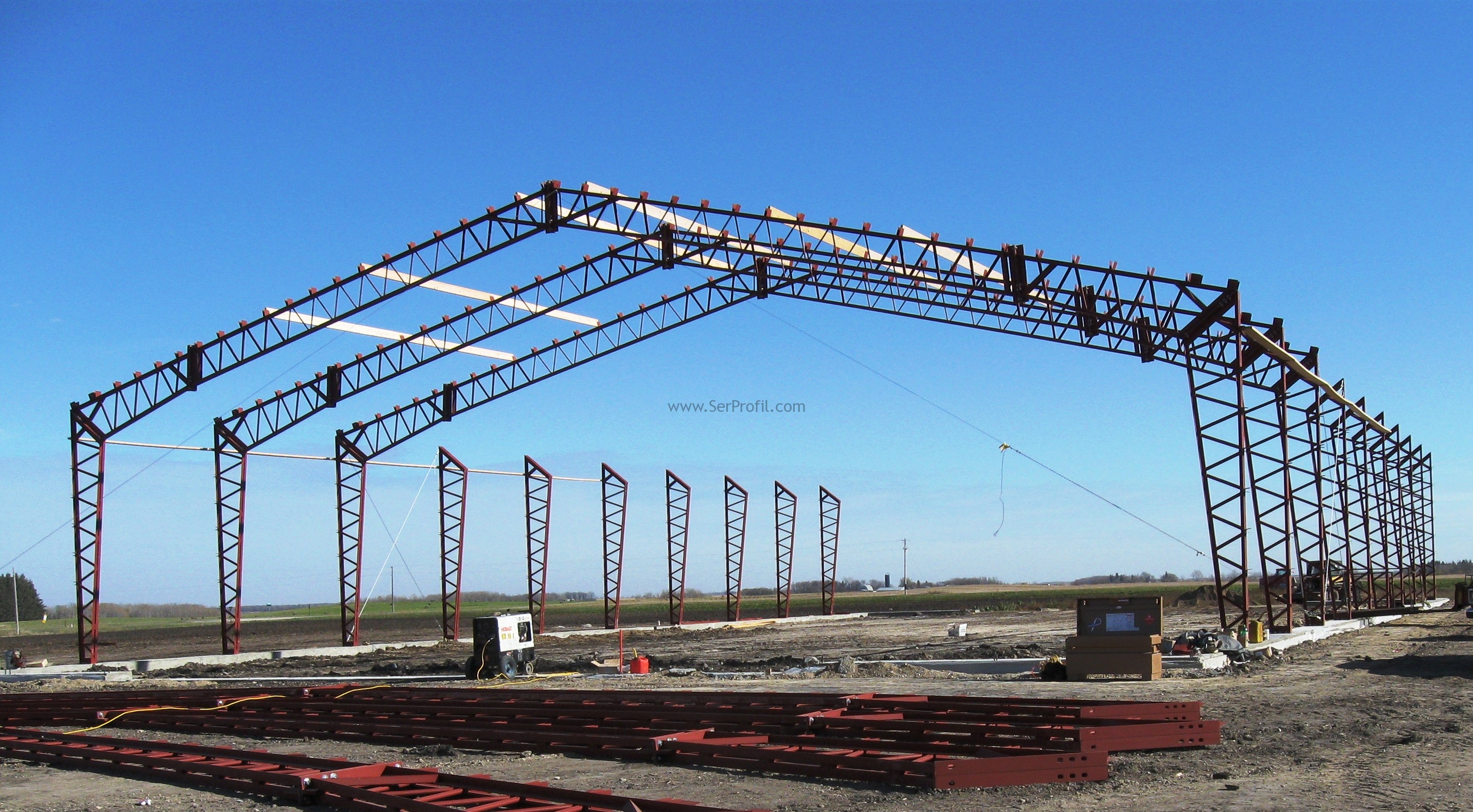 20 Metre ÇELİK Çatı Makası Nasıl Yapılır Fiyatları Nedir?