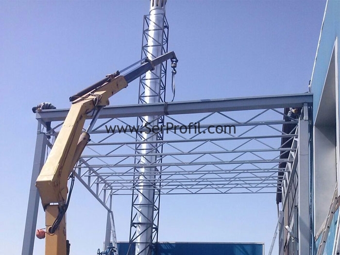 Prefabrik ÇELİK Anahtar Teslim Depo Metrekare Fiyat Listesi