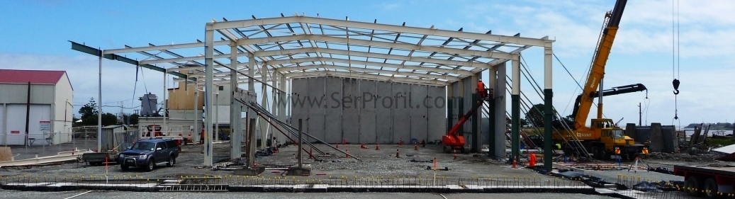 15x30 Metre Ebatlarında Çelik Konstrüksiyon Duvar Çatı Sandviç Fabrika Depo Fiyatları
