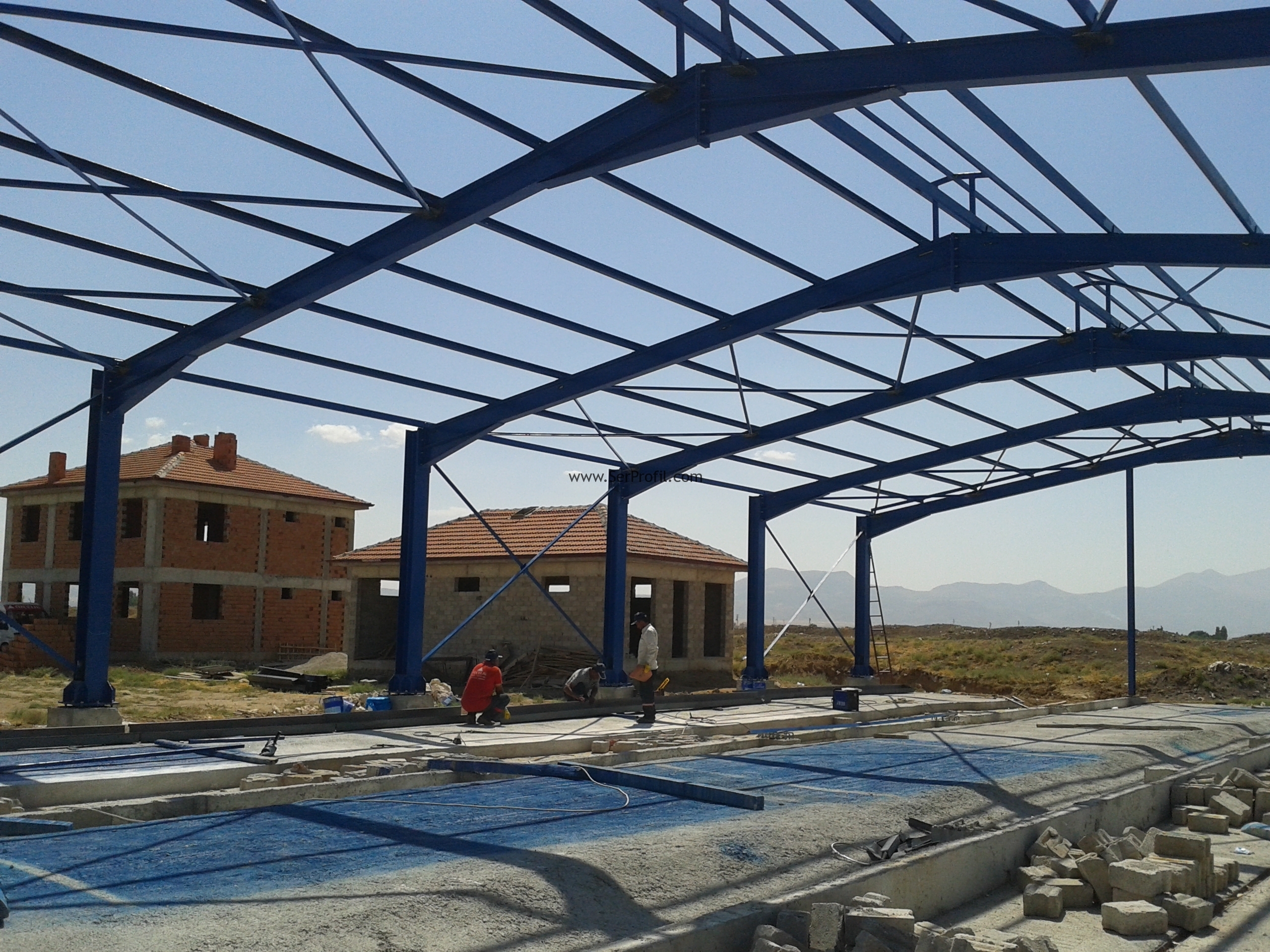 Prefabrik HAZIR ÇELİK Ahır Yapım Fiyatı 2026