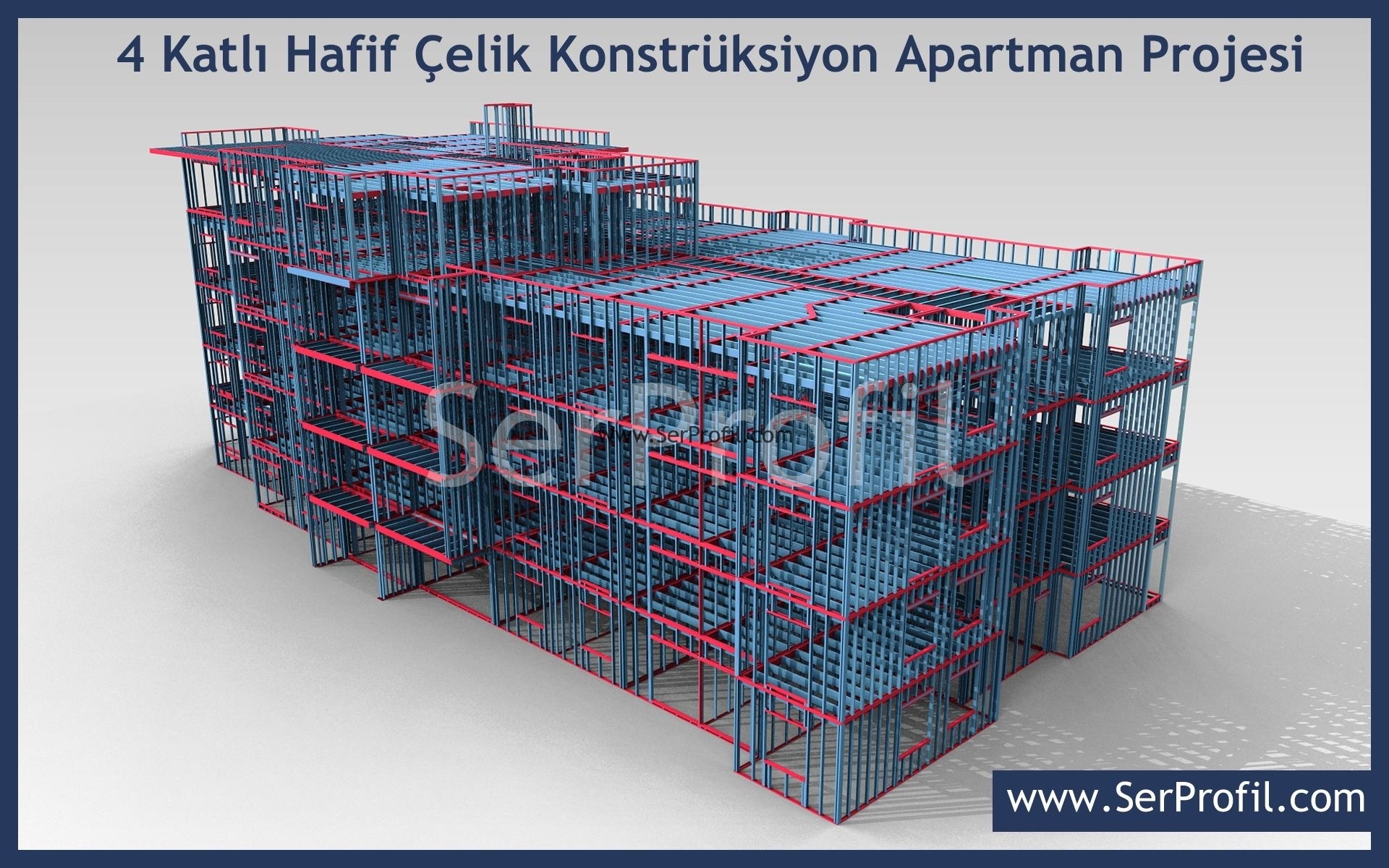 80 m2 Tek Katlı HAFİF Çelik Karkas Ev Profilleri ve Montajı