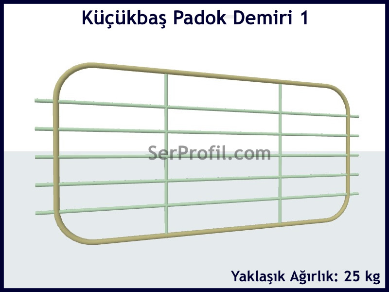 Küçükbaş Hayvan Padok Demirleri