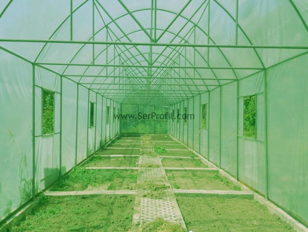 ÇELİK Profilden Sera Yapımı, Pratik ve Modern Sera Fiyatları