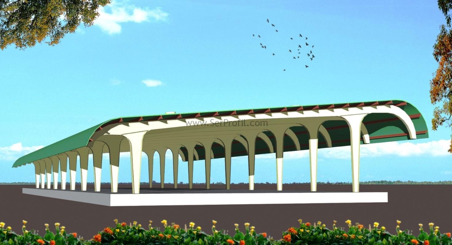 Ahır Projeleri, Sıfırdan Ahır Çelik Çatı Makas Üretim Montaj Fiyatları