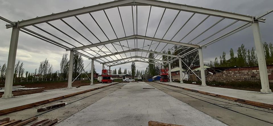 Ağır Çelik Komple Malzemeli İşçilikli Montajlı Kg Ton Fiyatları