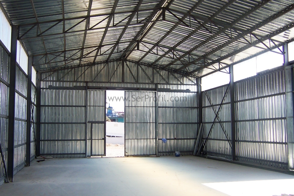 Prefabrik ÇELİK Anahtar Teslim Büyükbaş Hayvan Barınağı Fiyatlarımız