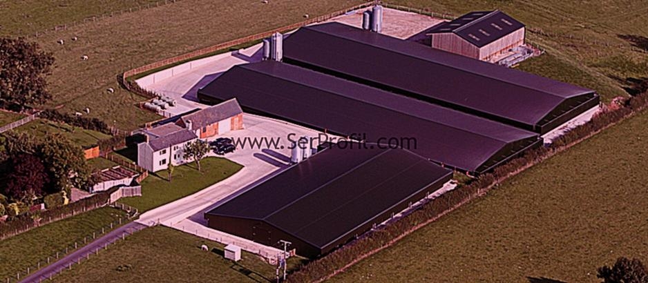 Anahtar Teslim Prefabrik Tavuk Kümesi İzolasyonlu Çadır Kümes Fiyatları