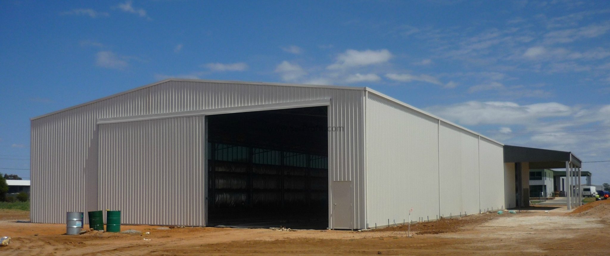 Eskişehir Profil Çelik Çatı Fabrika Depo Hangar Fiyatları