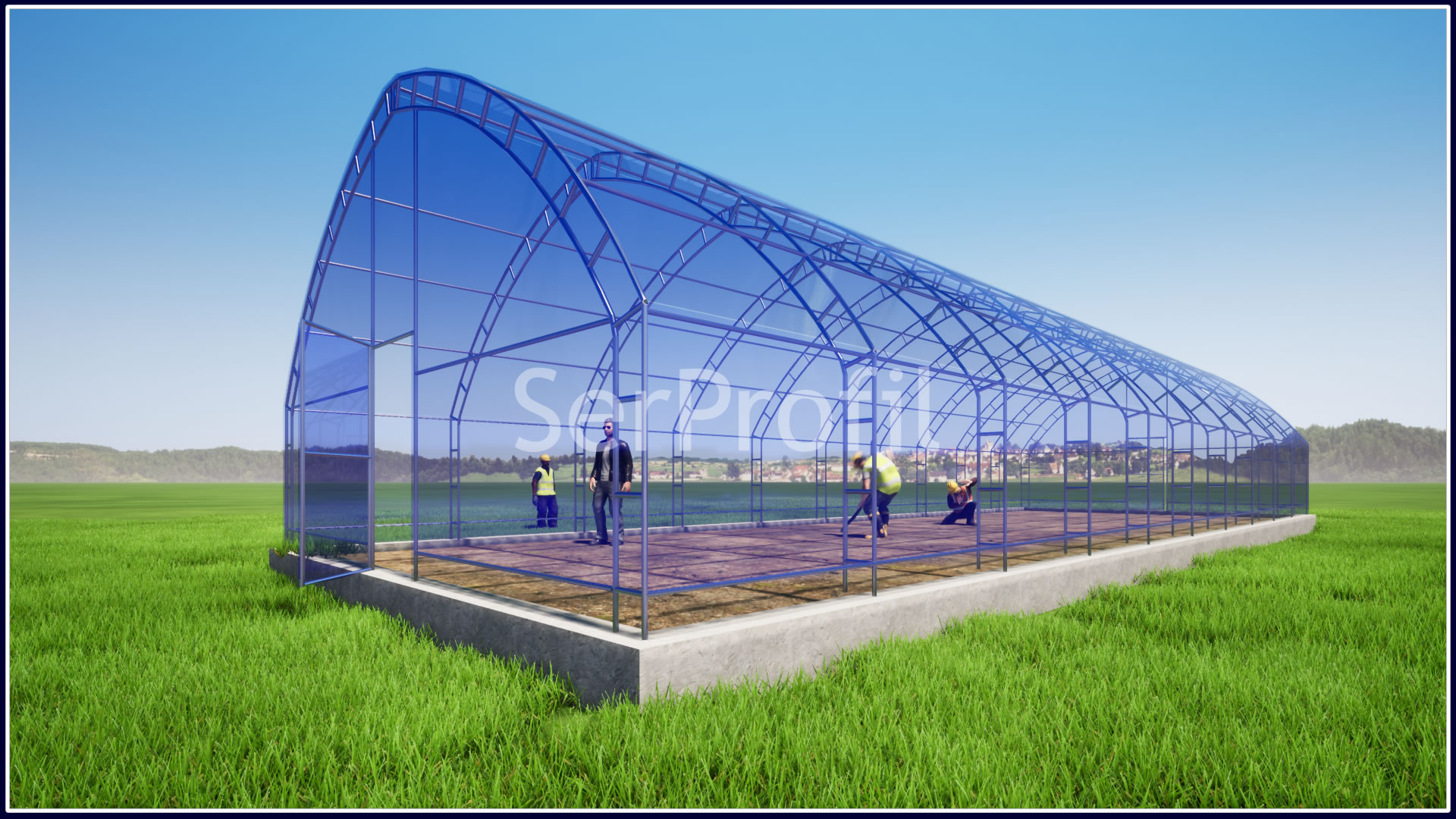 Ekonomik Sera Çadırı 7x20