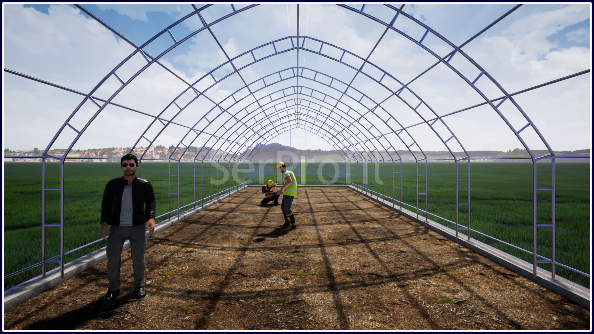 Ekonomik Sera Çadırı 7x20